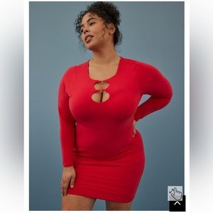 Brand New! Red Torrid Festi dress, size 0/12